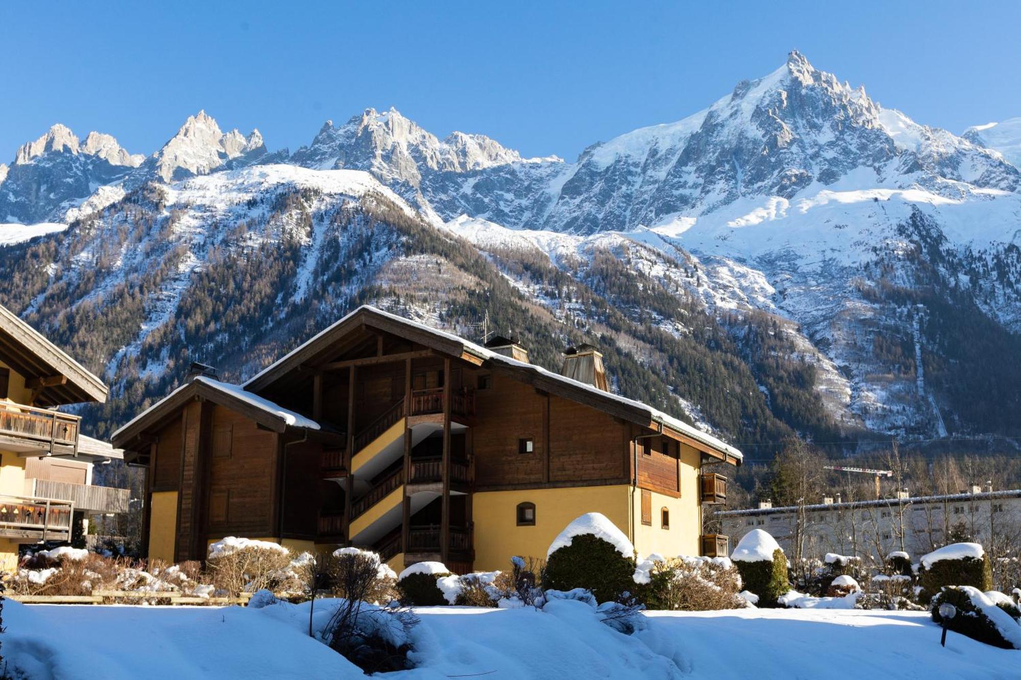Appartement Les Capucins 22 - Happy Rentals Chamonix Dış mekan fotoğraf