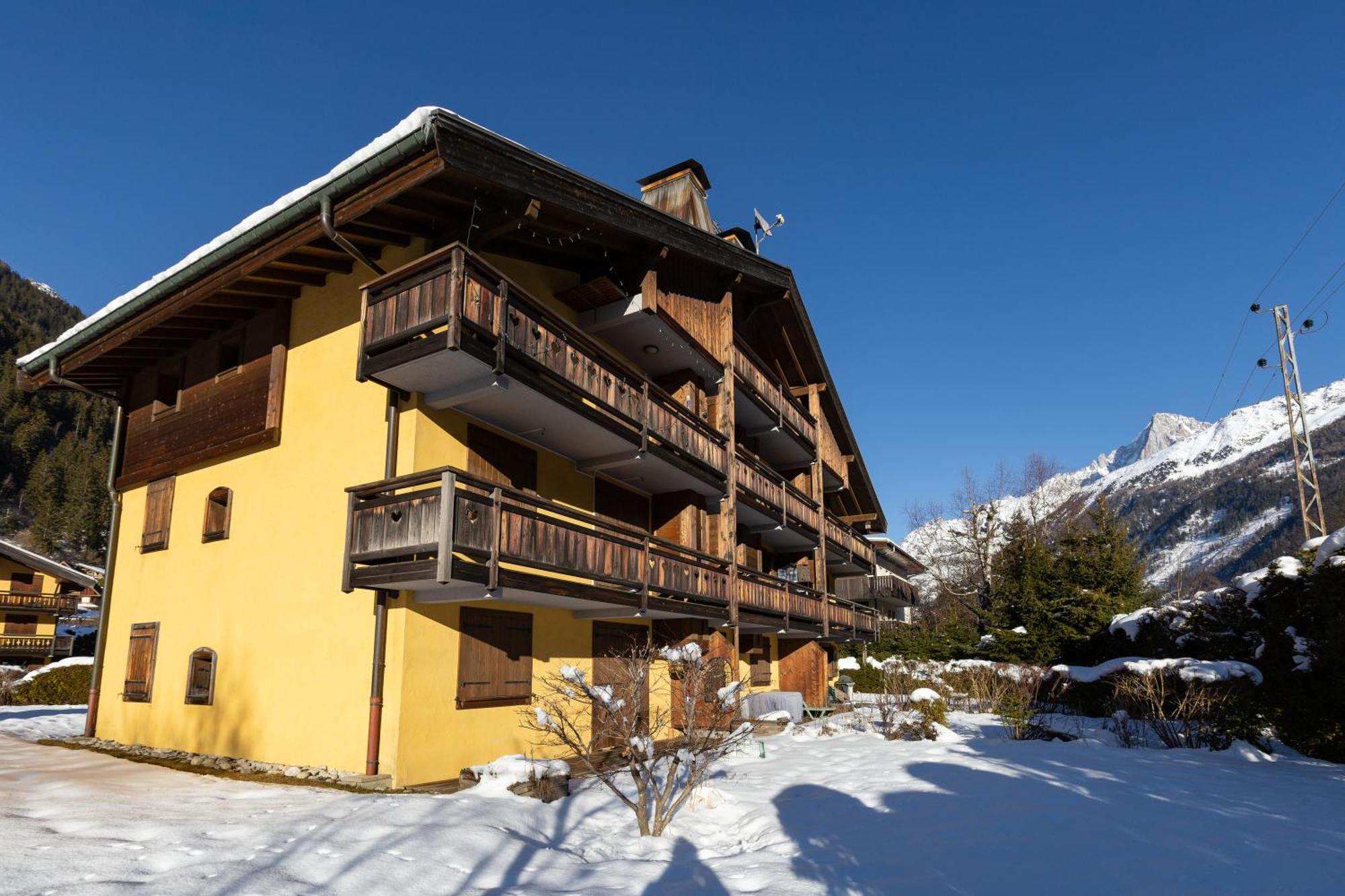 Appartement Les Capucins 22 - Happy Rentals Chamonix Dış mekan fotoğraf